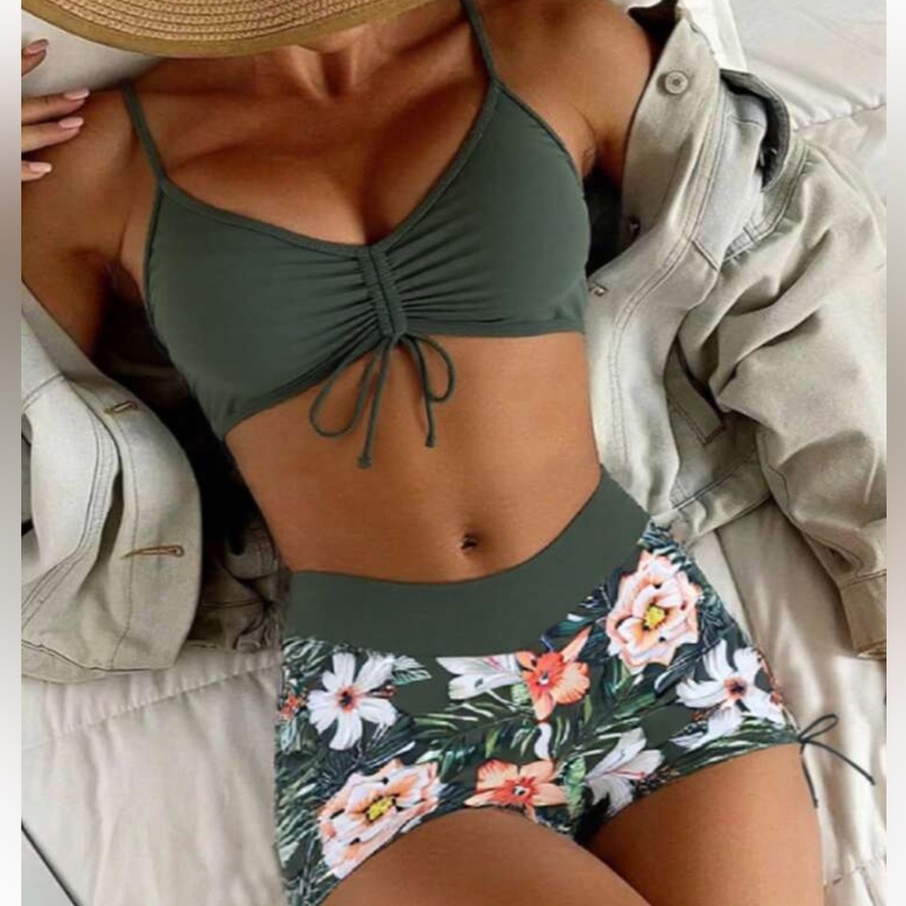 FLORAL♦️♦️TANKINI&SANDALS